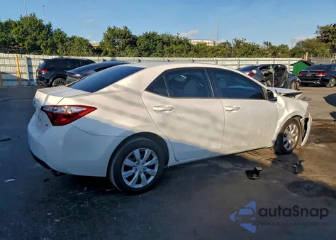 2014 Toyota Corolla L из США, поврежденный, VIN 2T1BURHE6EC155523